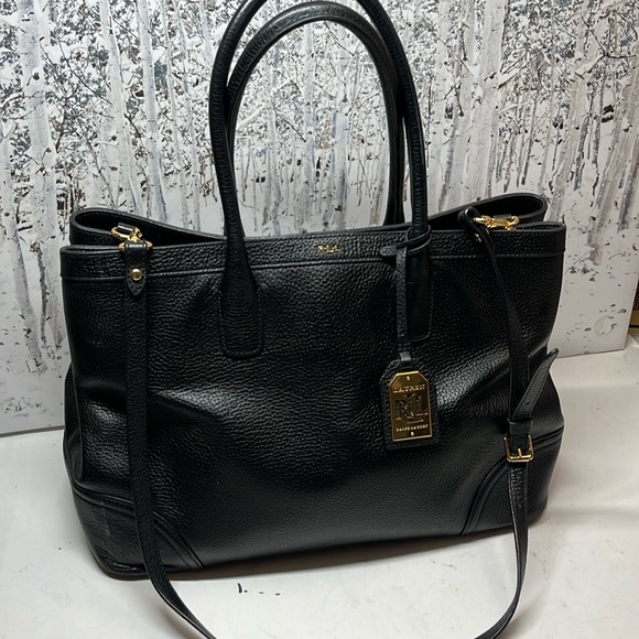 Lauren‎ Ralph Lauren Black Handbag